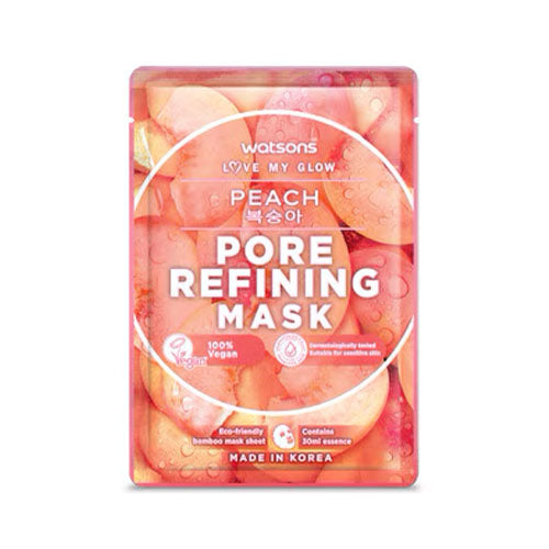 Watsons Peach Pore Refining Mask 1sheet.