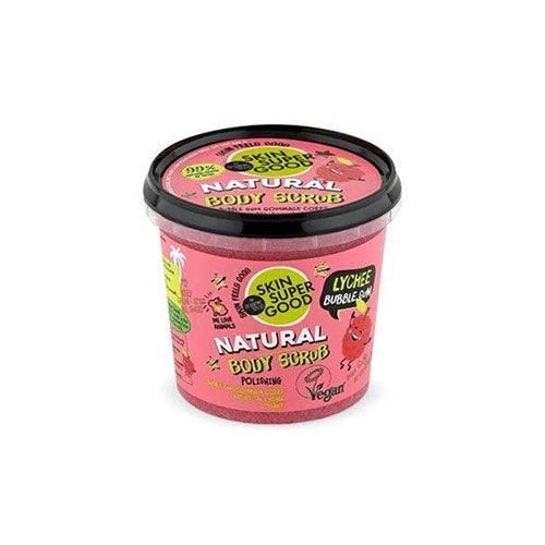 Natural Body Scrub Lychee Bubble Gum 360 ml