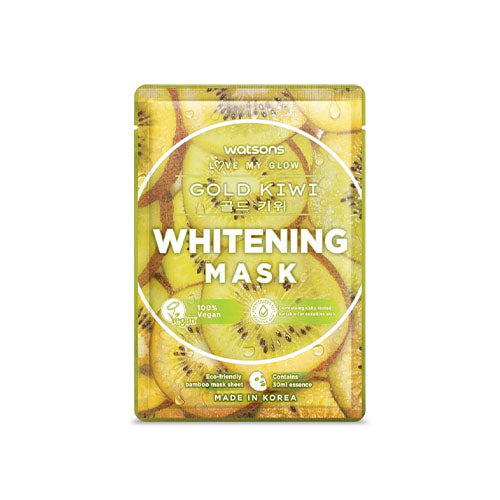 Watsons Gold Kiwi Whitening Mask 1sheet.