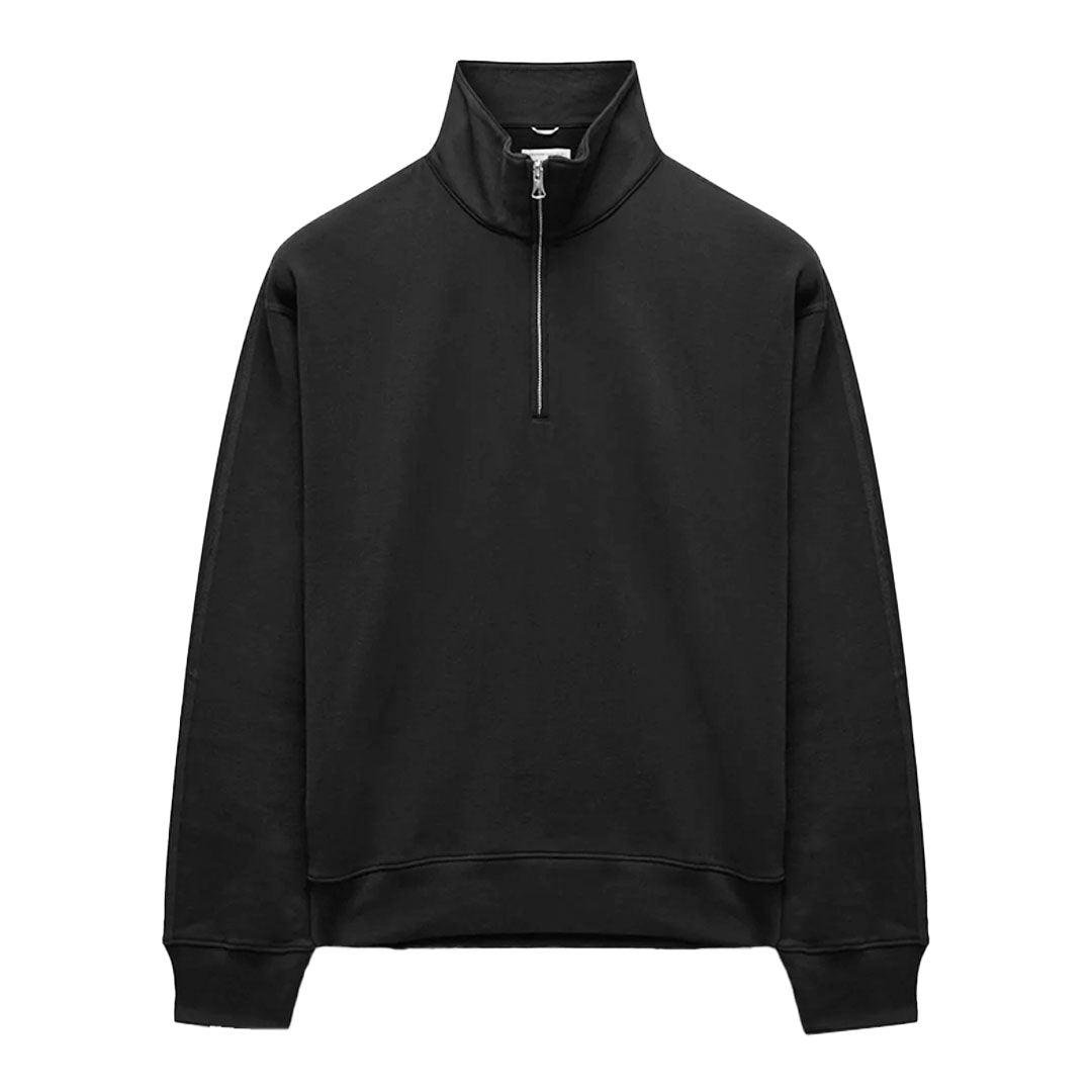 Half Zipper Sweater / Black