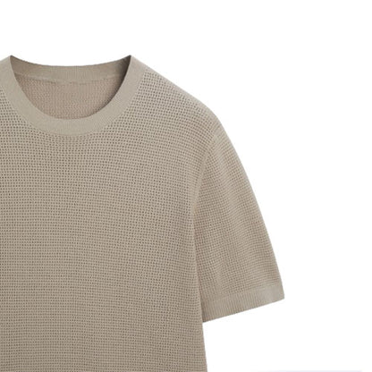 Cotton T-shirt / Beige